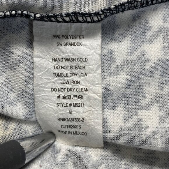 Houndstooth Sleeveless Top By‎ Faith And Joy M Black & White - Picture 7 of 9